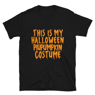 ถูกสุดๆพร้อมส่ง เสื้อยืดแขนสั้น ผ้าฝ้าย 100% พิมพ์ลายฟักทองฮาโลวีน This Is My Halloween หลากสี แฟชั่นฤดูร้อน สําหรับผู้ช