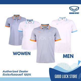 เสื้อโปโล GRAND SPORT (ชาย/หญิง) รุ่นตัดต่อแขน (12-585/12-785) มี 2 สี ไซส์ S-3XL