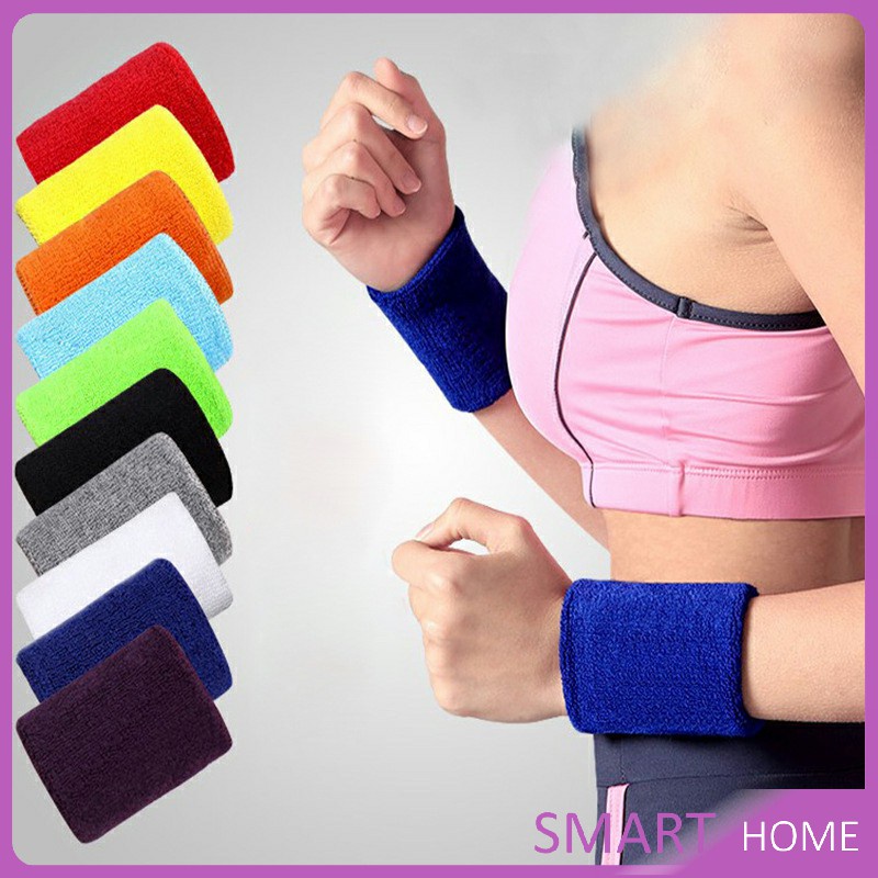SMART ปลอกรัดข้อมือซับเหงื่อ ปกป้องข้อมือของคุณ ทำให้คุณออกกำลังกายที่ดีขึ้น sport wristband