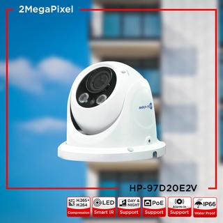 Hi-view HP-97D20E2V Dome IR Camera 2MP