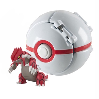 โมเดลฟิกเกอร์ Pokemon Variant Ball Groudon Pocket Monsters รุ่น 2 ของเล่นสําหรับเด็ก