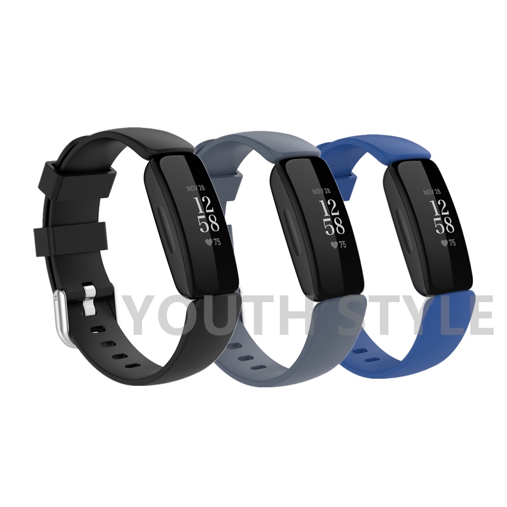 3 ชิ้นเปลี่ยนสายรัดข้อมือ Fitbit Inspire2 สําหรับ Fitbit Inspire 2 Fitbit Ace3 Fitness Tracker