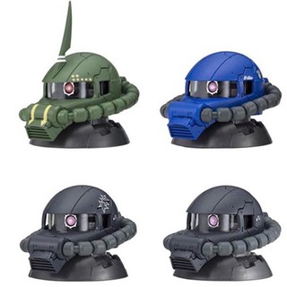 Bandai (ยกเซ็ต 4 หัว) Gundam Exceed Model Zaku Head Set 4 4549660268994-4 (Plastic Model)