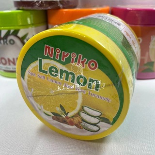 (ซื้อ 5 แถม 1)Niriko Lemon เกลือสปา มะนาว อะโล่เวร่า ขมิ้น SPA SALT LEMON ALOE VERA TURMERIC 700 มล