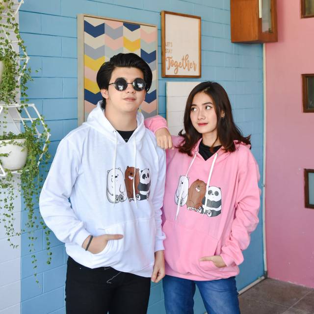 เสื้อฮู้ด / SWETER WE BARE BEARS / HUGE BARE BEARS UNISEX สําหรับ COOL BOYS