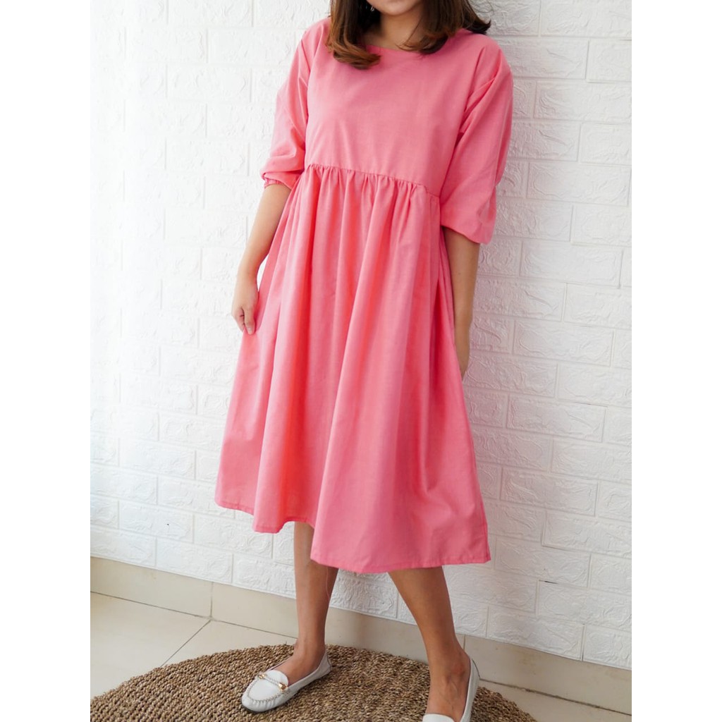 UMA Camelia Dress ผ้าฝ้าย