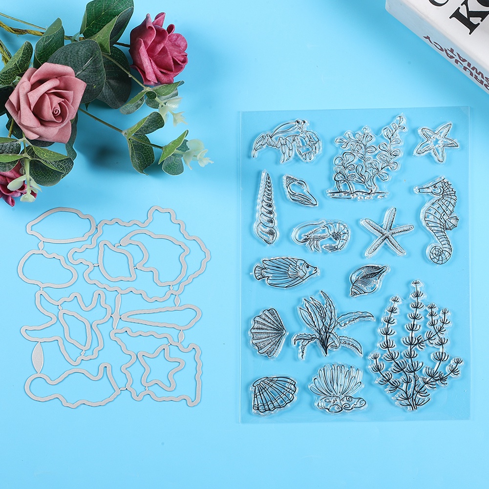 DIY Postage Stamp Cutting Die Mold - Carbon Steel Craft Die For Scrapbooking & Cards (5.98" X 3.07")