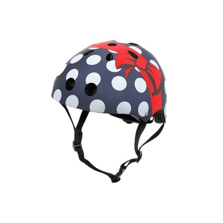 Mini Hornit LIDS Kids Bicycle Helmet - Polkas  หมวกกันน็อกมินิฮอร์นิต (ไฟ LED ด้านหลังหมวกไม่ติด)