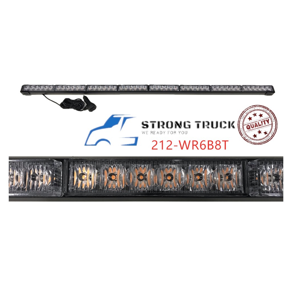 WARNING LIGHT BAR 6BULB LED 8T 47"
