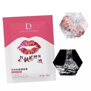 เจลหล่อลื่น DUAI 8 ml สำหรับสายลิ้นโดยเฉพาะ ชนิดซองแบบพกพาสะดวก (จัดส่งไม่ระบุชื่อสินค้า)