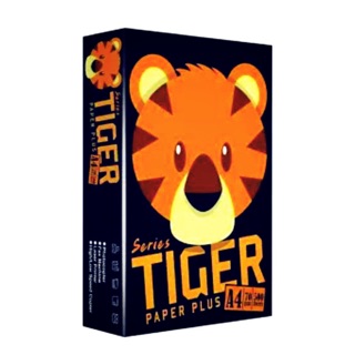 กระดาษ A4 TIGER Paper Plus ขนาด 70แกรม 500 แผ่น จำนวน1 รีม