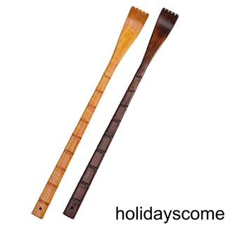 [HCLM] 2 Pcs Wooden Back Scratcher Back Tickling and Scratching Device Back Scratcher with Long Handle for Itching