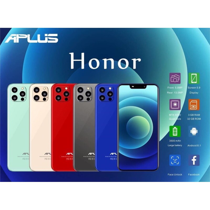 ใหม่! APLUS Honor ???? สุดยอดสมาร์ทโฟน มาพร้อม Ram3/Rom32 GB ถ่ายรูป ...