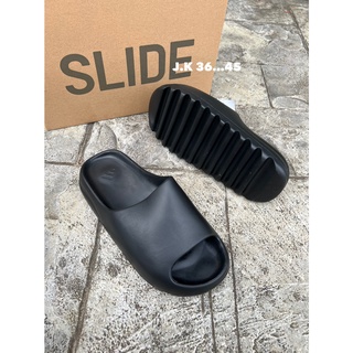 Adidas yeezy slide รองเท้าแตะแบบสวมพร้อมกล่อง