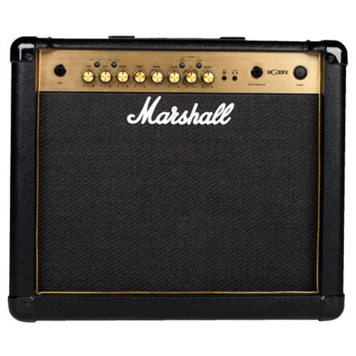Marshall MG30FX แอมป์กีต้าร์ 30 วัตต์ สีดำ 2-Channel 1x10" Solid State