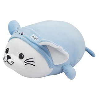 🔥*พร้อมส่ง*🔥 หมอนตุ๊กตาแมวน้ำใส่หมวก รุ่น PK-10907 คละแบบ Soft Pillow Seal w/ Hat No.PL-10907 Assorted