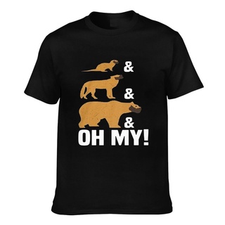 [S-5XL] เสื้อยืดแขนสั้น พิมพ์ลาย Otter Wolf Bear Oh My Gay Slang Lgbt Pride สําหรับผู้ชาย และผู้หญิง