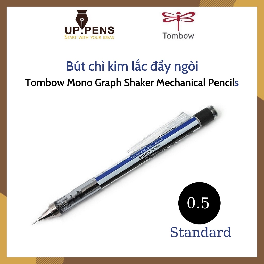 ดินสอกด Tombow Mono Graph Shaker – 0.5mm – Mono Standard