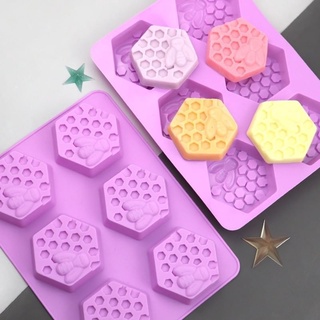 ซิลิโคน รังผึ้ง Honeycomb Silicone V.2 เหมาะสำหรับ เค้ก,ทำขนม,ช็อกโกแลต,น้ำแข็ง,ตกแต่งหน้าเค้ก