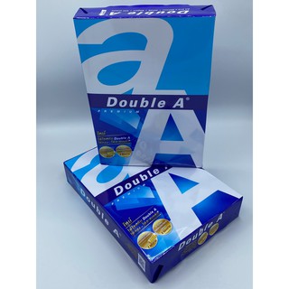 กระดาษถ่ายเอกสาร A4 Double A 80 แกรม บรรจุ 500 แผ่น/รีม