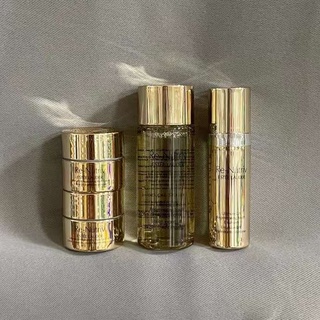 Estee Lauder ชุดผลิตภัณฑ์ดูแลผิว เซรั่มแพลตตินัม อายครีม หรูหรา 4 ชิ้น พร้อมกระเป๋าหนัง