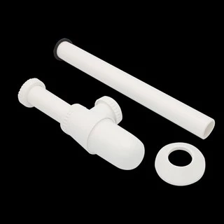 DONMARK ท่อน้ำทิ้งอ่างล้างหน้าแบบกระปุก PVC ท่อน้ำทิ้งสีขาว ท่อน้ำทิ้งกระปุก รุ่น D05