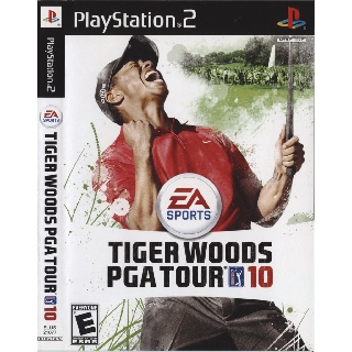 แผ่นเกมส์ TigerWood PGA Tour 10 PS2 Playstation2 คุณภาพสูง ราคาถูก