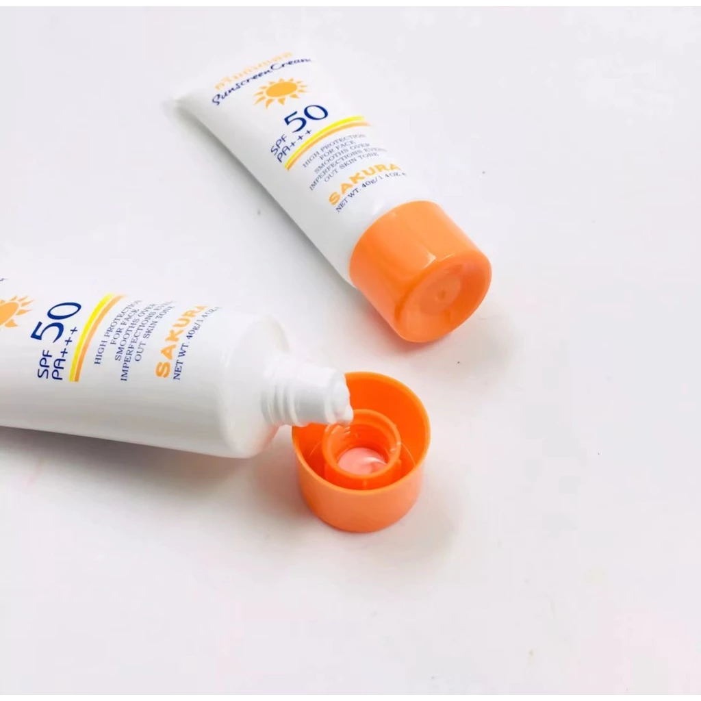 S-1407 Sasimi ครีมกันแดด ยูวี ซันสกรีน สกินแคร์ ครีม SPF50 PA+++ 40กรัม กันแดดครีมบางเบา thumbnail 10