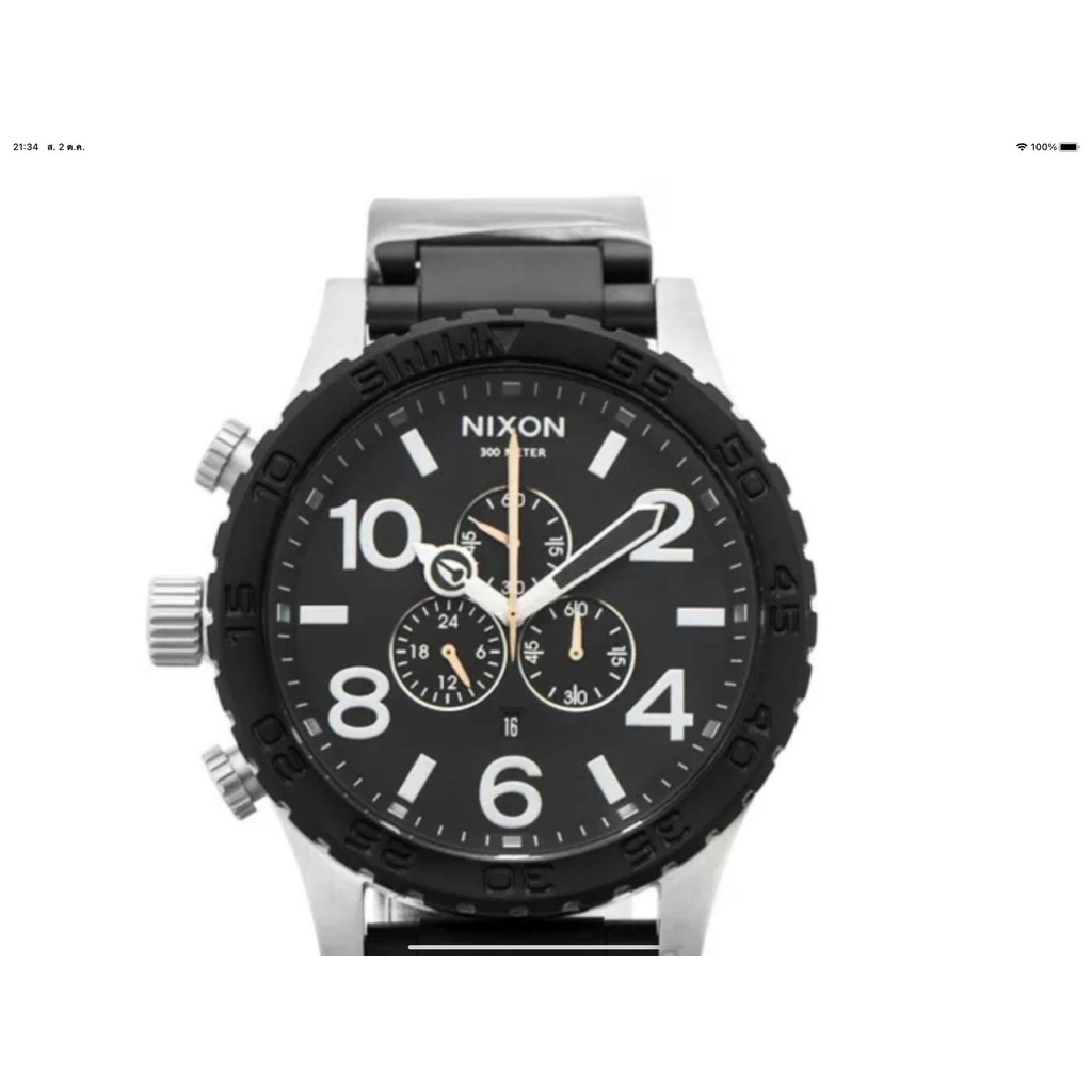 นาฬิกา NIXON MEN'S A083 2541 51-30 CHRONO QUARTZ CHRONOGRAPH พร้อมกล่อง (ใหม่)