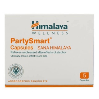 Himalaya Part Smart 5 แคปซูล ลดอาการแฮ้งค์