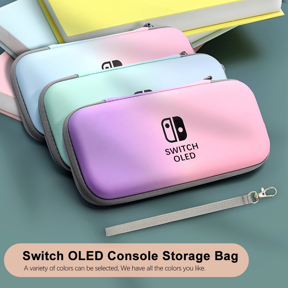 กระเป๋าเคส Pc แข็ง ป้องกันรอยหน้าจอ อุปกรณ์เสริม สําหรับ Nintendo Switch Oled
