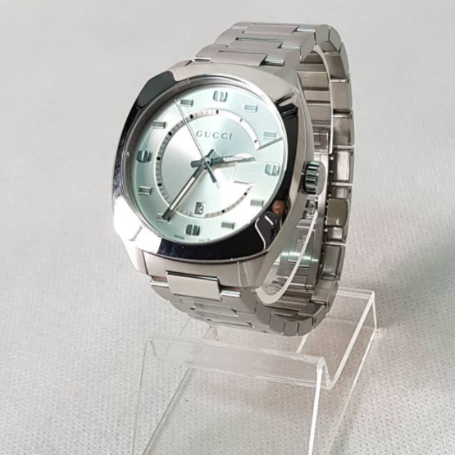 นาฬิกาข้อมือ GUCCI GG2570 Silver Dial Men's Watch