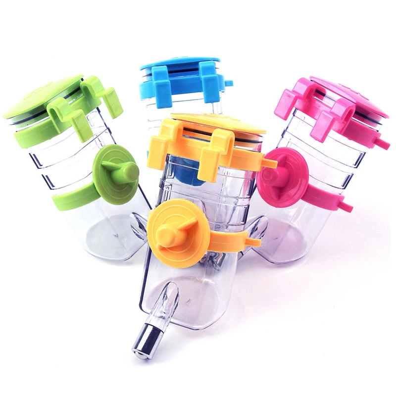 😺สินค้าอยู่ในไทย พร้อมส่ง😺Water Dispenser แบบติดกรง ขนาด 350-500มล. เก็บสุนัข, สุนัข, แมว, กระต่าย, แฮมสเตอร์, กระรอก thumbnail 8