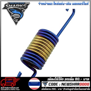 สปริงขาตั้งคู่ อย่างดี หนา 4mm รุ่น AEROX (4224077370)