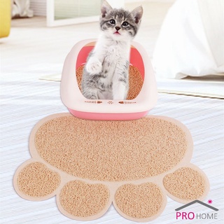 [A206] พรมอุ้งเท้าแมวลับเล็บแมว แผ่นดักทรายแมว  Cat litter pad - Cat litter Mat