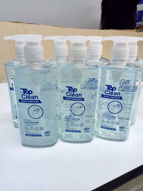 เจลล้างมือแอลกอฮอล์ Top Clean | Shopee Thailand