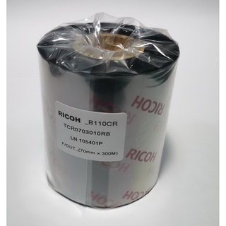 Ribbon Resin B110CR Size 70mm x 300M F/O