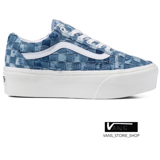 VANS OLD SKOOL STRACKFORM DENIM MULTI SNEAKERS สินค้ามีประกันแท้