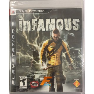 PS3 InFamous (English) แผ่นเกมส์ ของแท้ มือ1 มือหนึ่ง ของใหม่ ในซีล