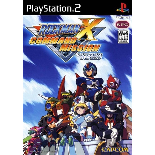 Rockman X: Command Mission แผ่นเกมส์ ps2