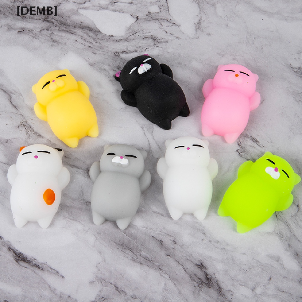 [DEMB] Cute Cat Squeeze Healing Fun Kids Kawaii Toy Stress Reliever Decor fidget toys Hot Sell