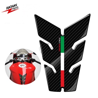 แผ่นป้องกันถังน้ํามัน คาร์บอน 3D สําหรับรถจักรยานยนต์ Aprilia Ducati 848 959 899 1098 1199 1299 Panigale Benelli