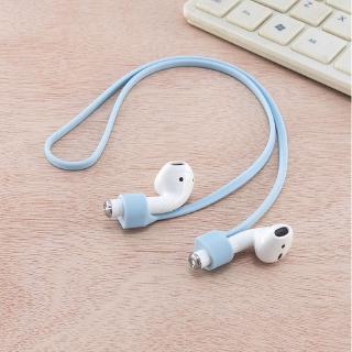 สายคล้องคอซิลิโคน แบบนิ่ม ป้องกันการสูญหาย สําหรับ Airpods Pro 2 1