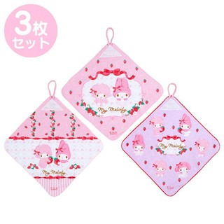 ผ้าขนหนูมีห่วง 3 ผืน ลาย My Melody