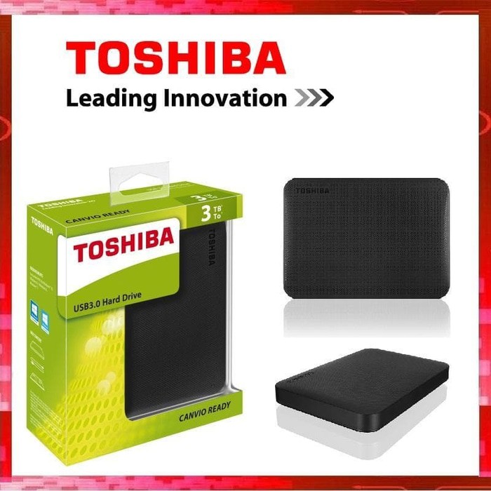 HDD External TOSHIBA Canvio Ready 3.0 Portable Harddisk 2TB