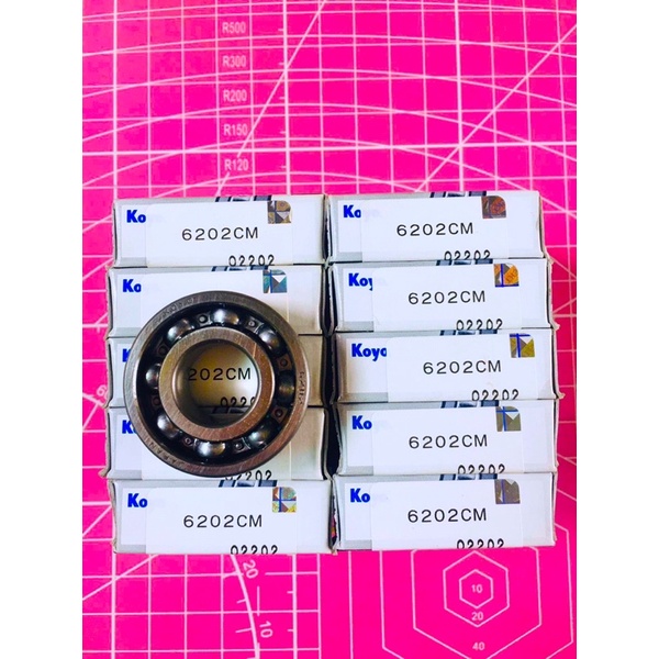 ลูกปืน koyo 6202 cm ฝาเปิด แท้ Made in japan แท้100%