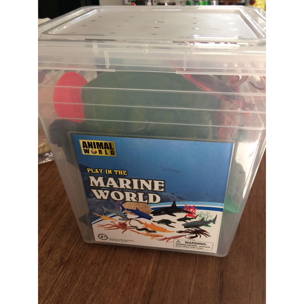 ใหม่ พร้อมส่ง โมเดลสัตว์น้ำ Marine World
