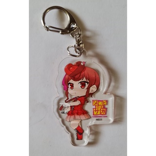 Zombie Land Saga PRINCESS CAFE Yugiri Idol Acrylic Key Holder Ring Japan ลิขสิทธิ์แท้ japan มือ 1 มือ 2