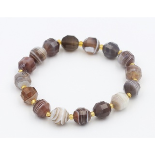 กำไลข้อมือ Flower agate 9 มม.