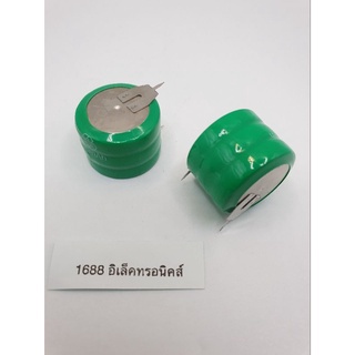 Ni-MH 3.6V 250mah 14h 250mah ขาลงปริ้น ออกบิลได้ พร้อมส่ง